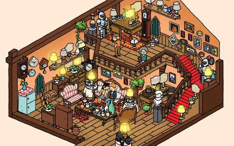 隠れアイテム探しゲーム「旅人ソフィア(Sophia the Traveler)」の配信日が4月11日に決定!手描きアートの街で探し物を見つけよう