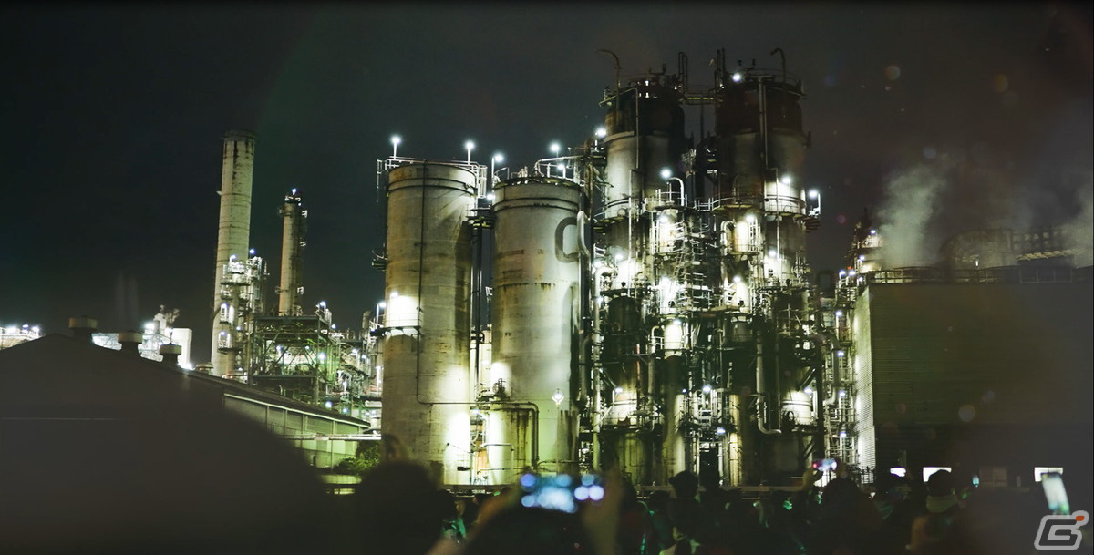 川崎工場夜景と「ファイナルファンタジーVII リメイク」のコラボイベントのダイジェスト動画が公開!の画像
