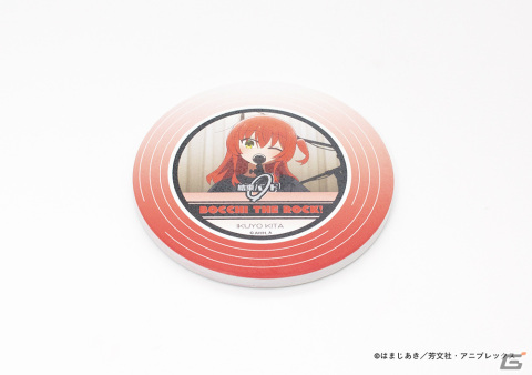 アニメ「ぼっち・ざ・ろっく！」レコード風のアクリル壁掛時計やコースターなどが3月15日よりキャラ印.comで販売開始！の画像16