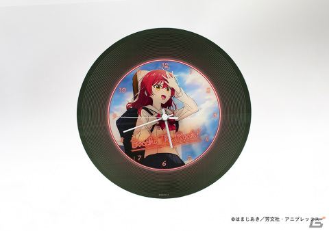 アニメ「ぼっち・ざ・ろっく!」レコード風のアクリル壁掛時計やコースターなどが3月15日よりキャラ印.comで販売開始!の画像