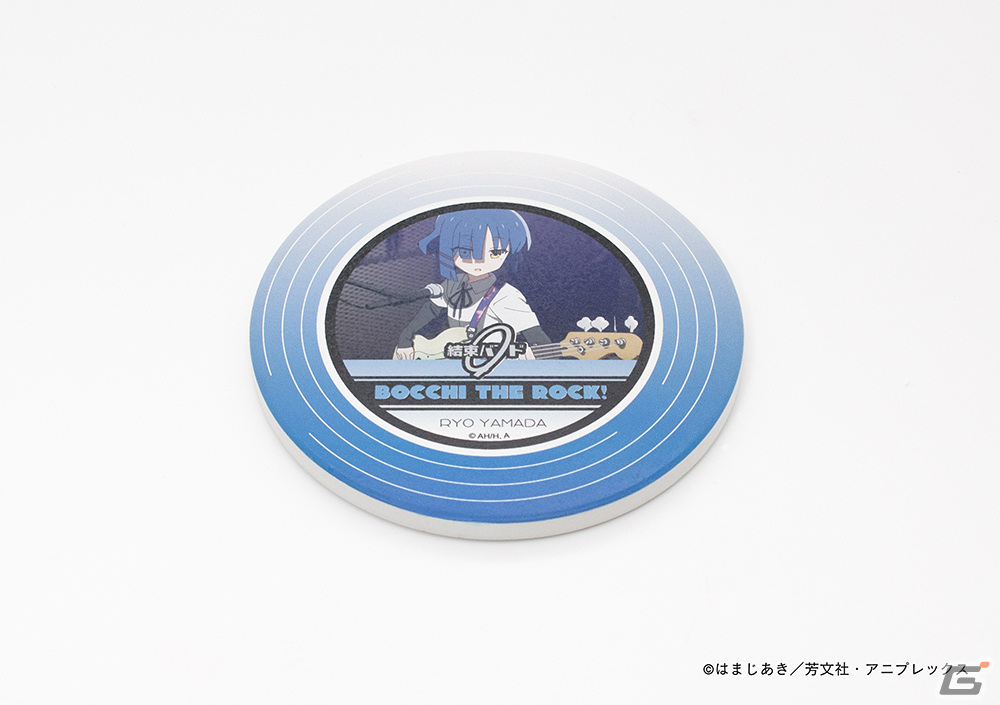 アニメ「ぼっち・ざ・ろっく!」レコード風のアクリル壁掛時計やコースターなどが3月15日よりキャラ印.comで販売開始!の画像