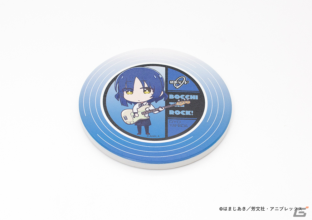 アニメ「ぼっち・ざ・ろっく!」レコード風のアクリル壁掛時計やコースターなどが3月15日よりキャラ印.comで販売開始!の画像