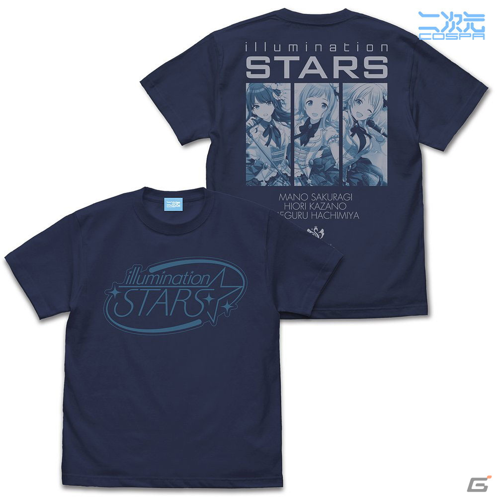 「シャニマス」イルミネ、シーズのTシャツなどが二次元コスパ通販に登場!の画像