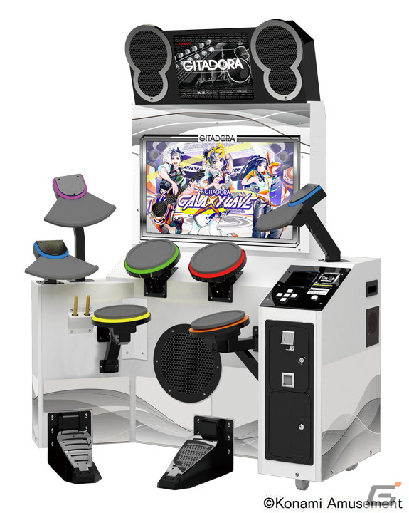 「GITADORA」シリーズ10作目の「GITADORA GALAXY WAVE」が稼働開始！煌めくスターが集まる銀河の音楽番組をテーマにビジュアルも一新の画像3