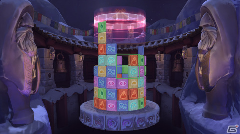 「Cylinder」がSteamで2024年夏にリリース！ブロックを回転させてタワーを作るパズルゲームの画像