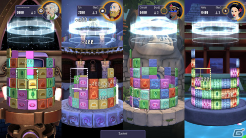 「Cylinder」がSteamで2024年夏にリリース！ブロックを回転させてタワーを作るパズルゲームの画像