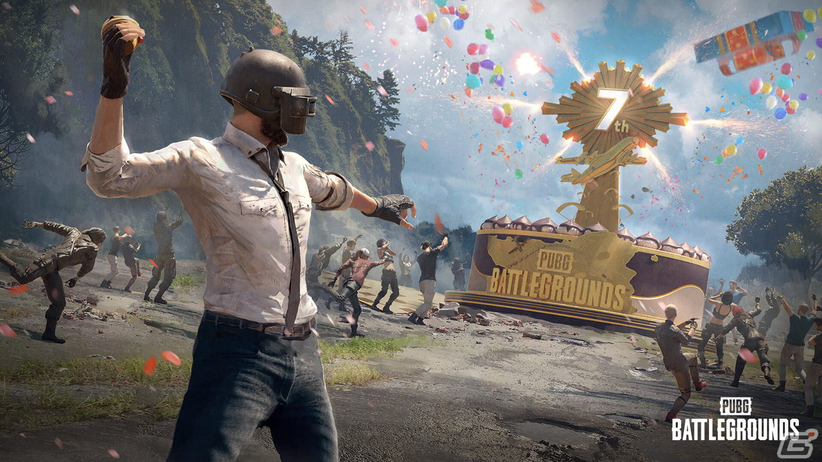 「PUBG」リリース7周年を記念するアップデートが実施!Erangelの学校やレストランも装飾され、パーティーの雰囲気を楽しめるの画像