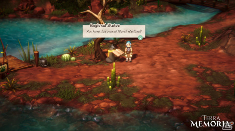 3Dとピクセルアートで描かれた世界が美しいRPG「テラ・メモリア」の発売日が3月27日に決定！の画像