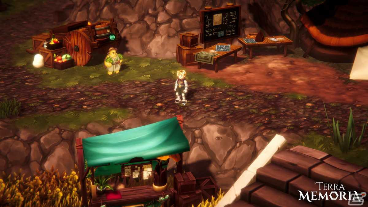 3Dとピクセルアートで描かれた世界が美しいRPG「テラ・メモリア」の発売日が3月27日に決定！の画像4