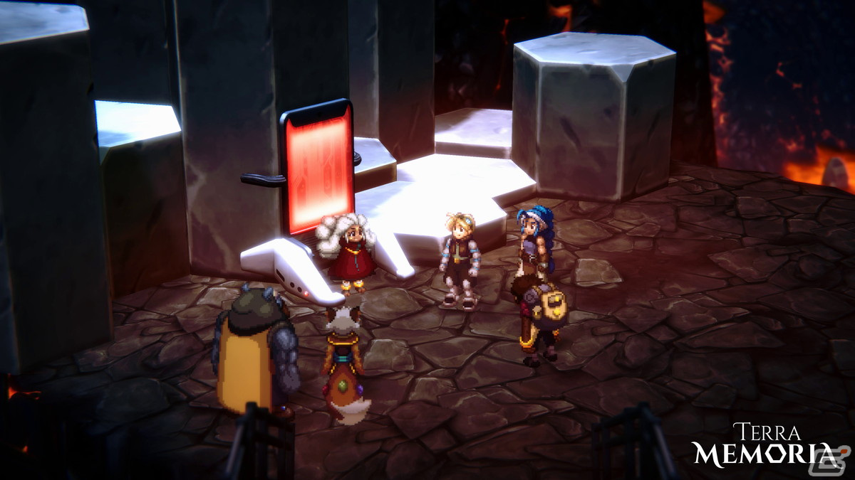 3Dとピクセルアートで描かれた世界が美しいRPG「テラ・メモリア」の発売日が3月27日に決定！の画像9