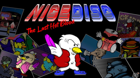 Discを投げて戦うアクション「Nice Disc : The Last Hot Blood」がSwitchで配信開始！の画像1