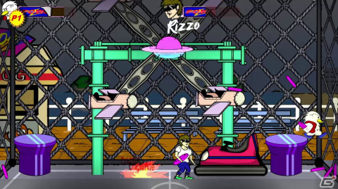 Discを投げて戦うアクション「Nice Disc : The Last Hot Blood」がSwitchで配信開始！の画像