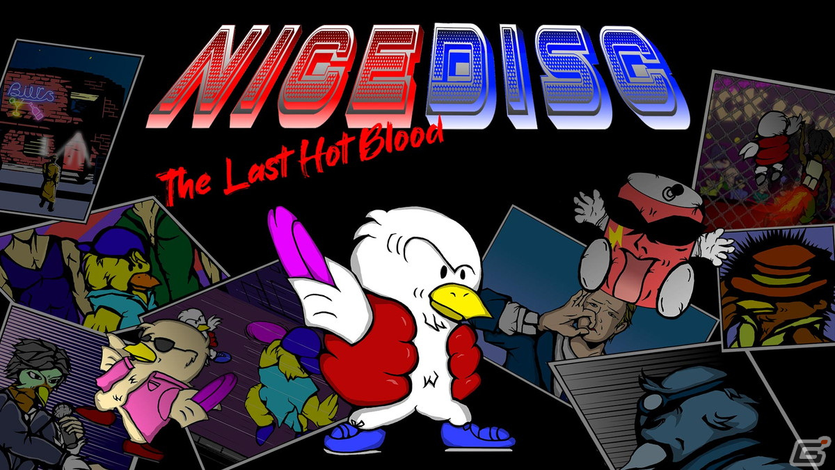 Discを投げて戦うアクション「Nice Disc : The Last Hot Blood」がSwitchで配信開始！の画像