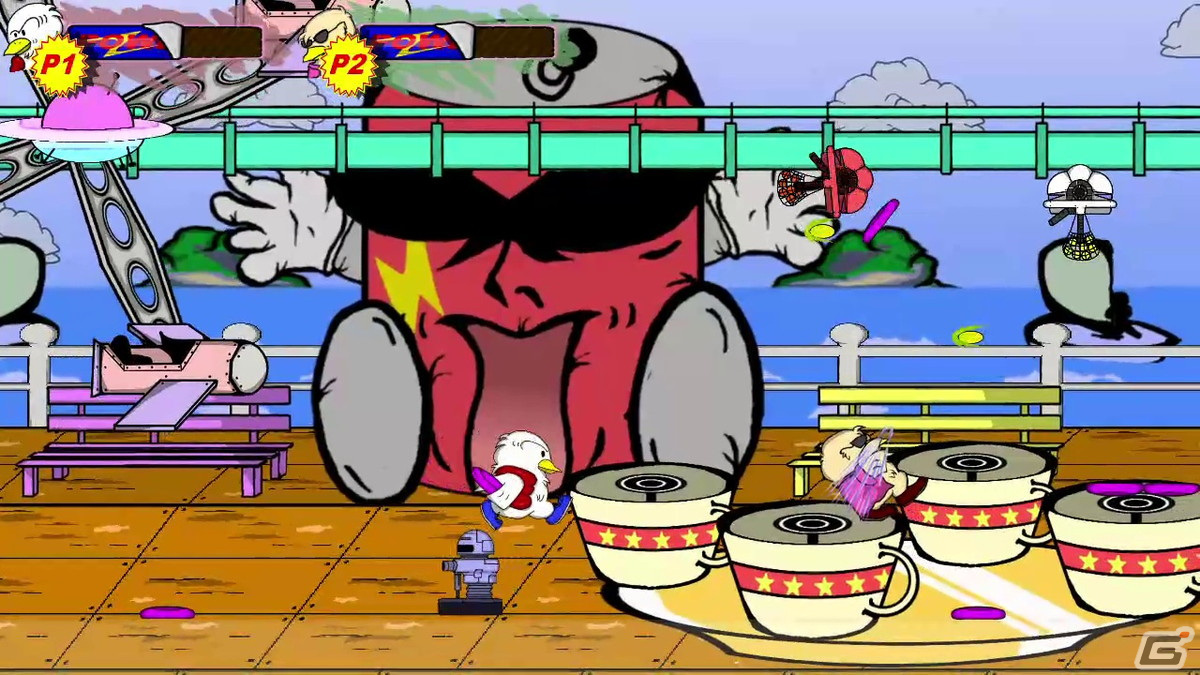 Discを投げて戦うアクション「Nice Disc : The Last Hot Blood」がSwitchで配信開始！の画像3