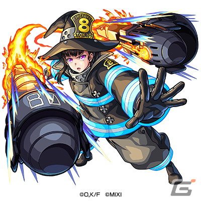 「モンスト」とアニメ「炎炎ノ消防隊」の初コラボが3月15日より開催！森羅日下部、新門紅丸、環古達たちがガチャに登場の画像5