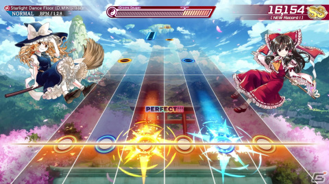 「東方ダンマクカグラ ファンタジア・ロスト」Switch版の発売日が9月5日に決定！アプリを彷彿とさせるタッチスクリーン対応の新モードを実装の画像2