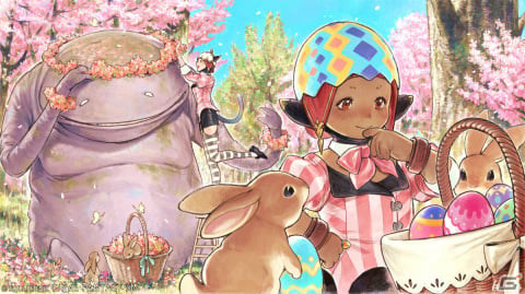 「FFXIV」でイベント「プリンセスデー＆エッグハント」が実施！エオルゼアカフェでも「プリンセスデー」にちなんだメニューが登場の画像1
