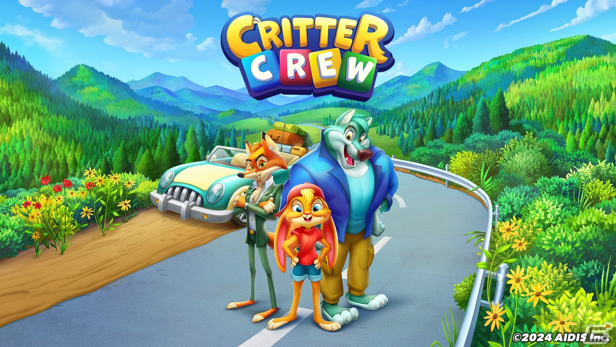 「Critter Crew」が正式リリース!ルビー、フリート、ワイルドの3人が宝を探して世界中を冒険するマッチ3パズルゲームの画像