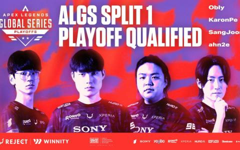 「REJECT」Apex Legends部門がApex Legends Global Series Year4 世界大会へ進出！obly選手、KaronPe選手らが一丸となり世界優勝を目指す