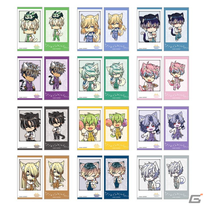 「ゆめくろ」2周年記念イベントがナンジャタウンにて3月29日より開催!12人のマイスターがねこ耳姿のオリジナルミニキャライラストで登場の画像
