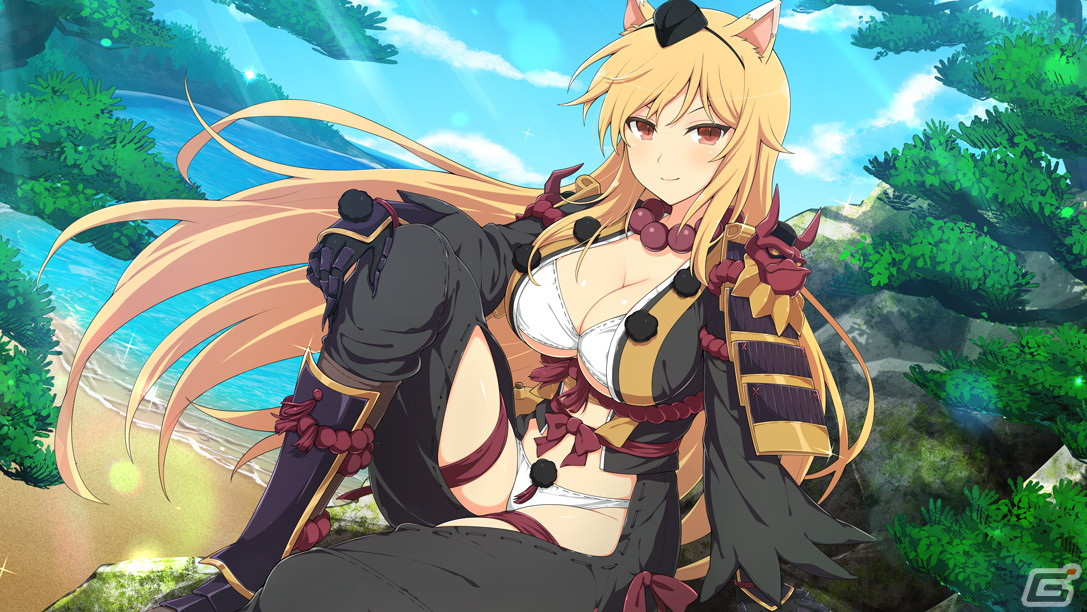 「シノビマスター 閃乱カグラ NEW LINK」と「真・一騎当千」のコラボがスタート！LRまで閃乱覚醒可能な趙雲と関羽が登場の画像