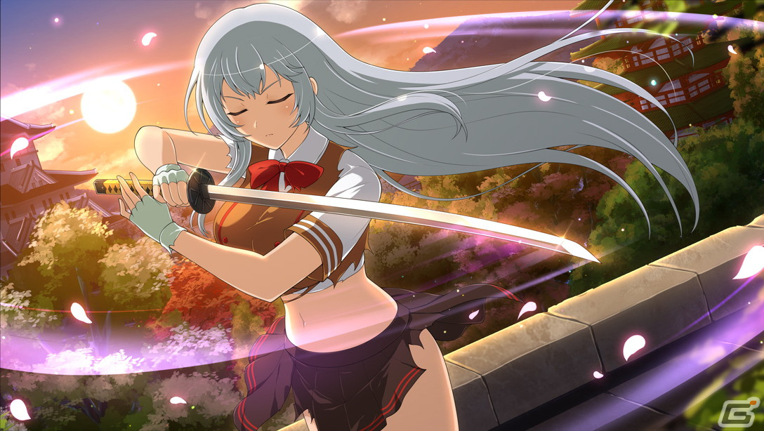 「シノビマスター 閃乱カグラ NEW LINK」と「真・一騎当千」のコラボがスタート！LRまで閃乱覚醒可能な趙雲と関羽が登場の画像