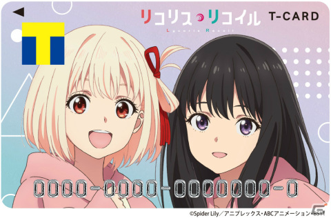 TVアニメ「リコリス・リコイル」おそろいのフーディをまとった千束＆たきなのTカードが登場！の画像2