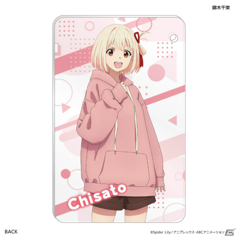 TVアニメ「リコリス・リコイル」おそろいのフーディをまとった千束&たきなのTカードが登場!の画像