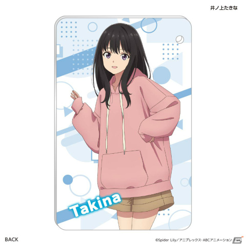 TVアニメ「リコリス・リコイル」おそろいのフーディをまとった千束&たきなのTカードが登場!の画像