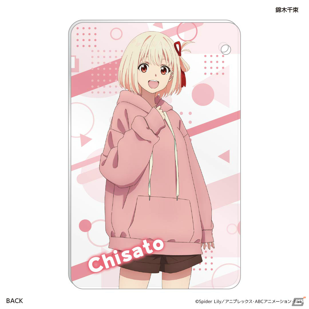 TVアニメ「リコリス・リコイル」おそろいのフーディをまとった千束＆たきなのTカードが登場！の画像5