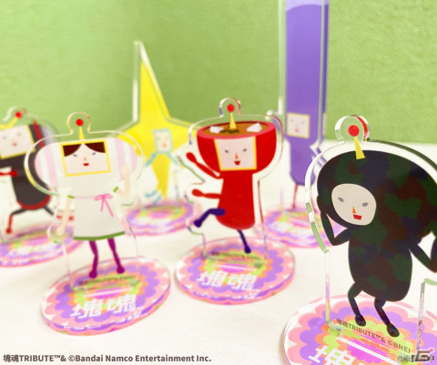 「塊魂」シリーズの20周年記念イラストが公開！「塊魂TRIBUTE」全59キャラクターのアクスタやガシャポン「めじるしアクセサリー塊魂」も登場の画像5