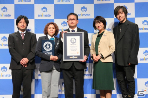 アニメイト池袋本店が“最大のアニメショップ”としてギネス世界記録に挑戦！蒼井翔太さんも登壇した結果発表イベントのレポートが公開の画像4