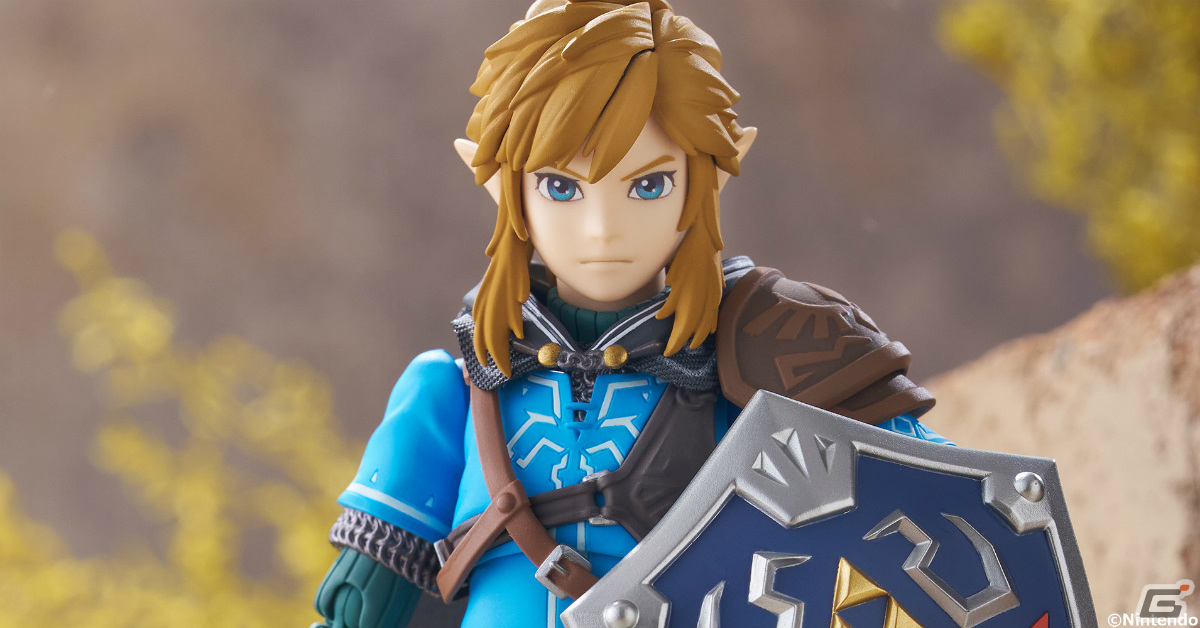「ゼルダの伝説 ティアーズ オブ ザ キングダム」のリンクがfigmaになって登場！マスターソードなどのオプションパーツも付属の画像