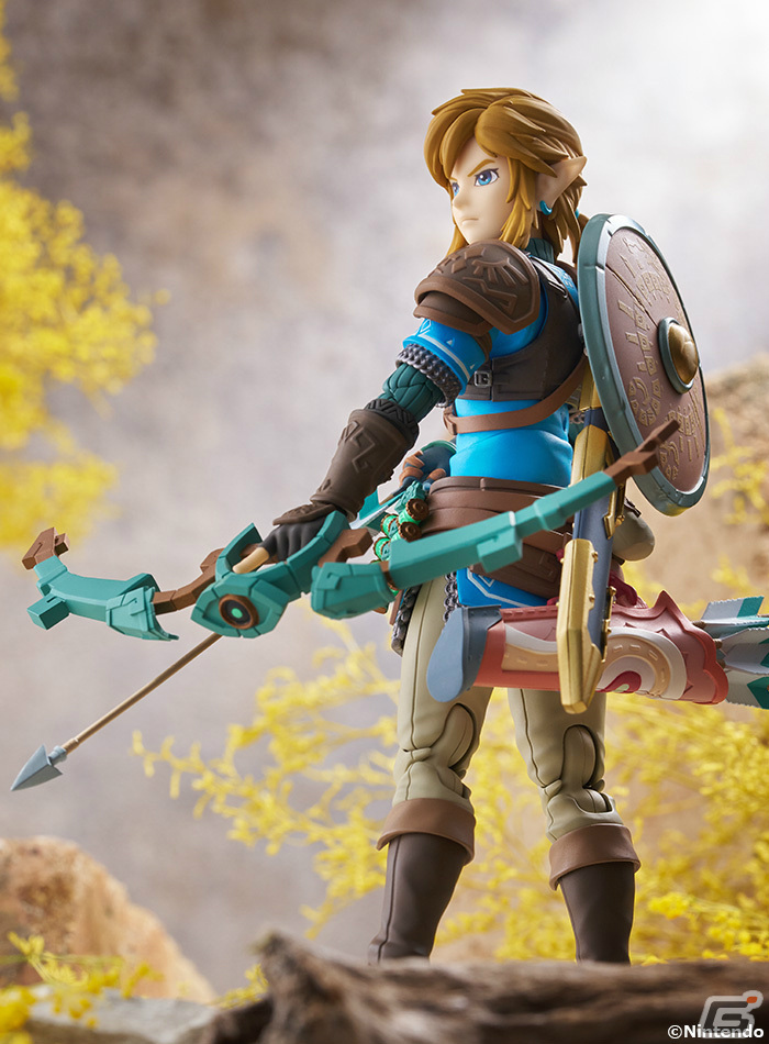 「ゼルダの伝説 ティアーズ オブ ザ キングダム」のリンクがfigmaになって登場！マスターソードなどのオプションパーツも付属の画像