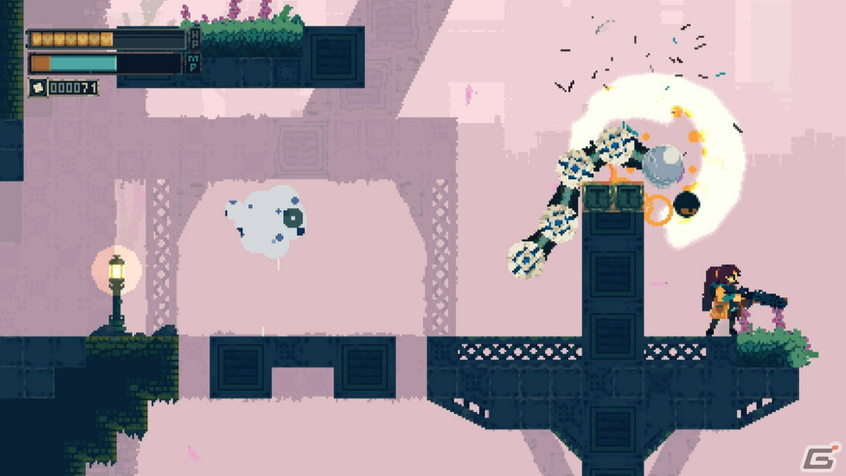 グラップリングメトロイドヴァニア「Rusted Moss」PS5/Xbox Series X|S/Switch版の発売日が6月20日に決定！の画像7