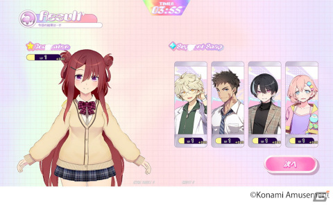 アミューズメント施設向け新作音楽ゲーム「ポラリスコード」が3月27日より稼働！キャラクターたちを育てて親密度を上げられる育成要素もの画像10