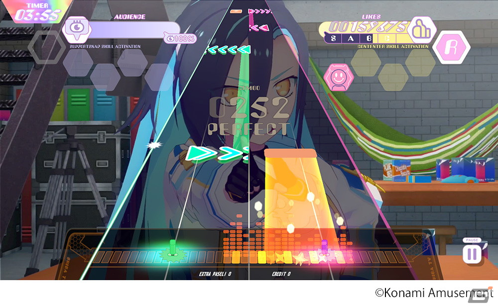 アミューズメント施設向け新作音楽ゲーム「ポラリスコード」が3月27日より稼働！キャラクターたちを育てて親密度を上げられる育成要素もの画像2