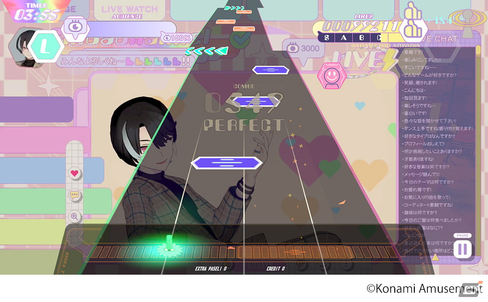 アミューズメント施設向け新作音楽ゲーム「ポラリスコード」が3月27日より稼働！キャラクターたちを育てて親密度を上げられる育成要素もの画像3