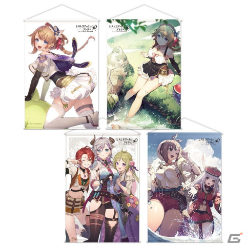 「レスレリアーナのアトリエ」半周年を記念したグッズが販売！タペストリーやアートコレクションなどファン垂涎の商品がラインナップの画像2