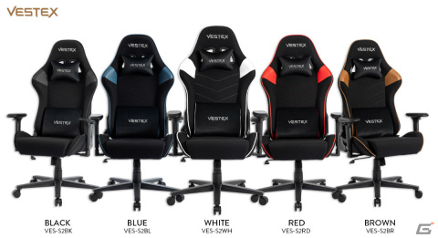 ルームワークス、新世代ゲーミングチェア「VESTEX」の取り扱いを開始――日本人の体形に合わせたサイズ設計・機能開発を追求の画像3