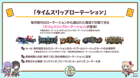 「Shadowverse」カードパックの追加は第32弾「ヒーローズ・オブ・シャドウバース」で一区切り、「タイムスリップローテーション」に変更の画像3