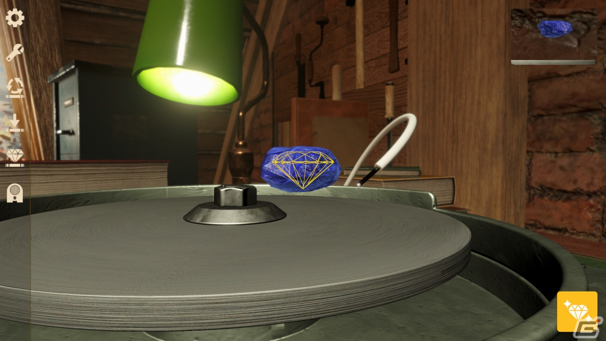 「LAPIDARY: Jewel Craft Simulator」のSteamページが公開！シンプル操作で宝石づくりを楽しめるクラフトシムの画像