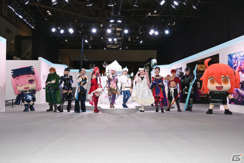 「FGO」ブースにはオベロンの衣装、伊吹童子（セイバー）の宝具「神剣・草那芸之大刀」が登場！【AnimeJapan 2024】の画像17