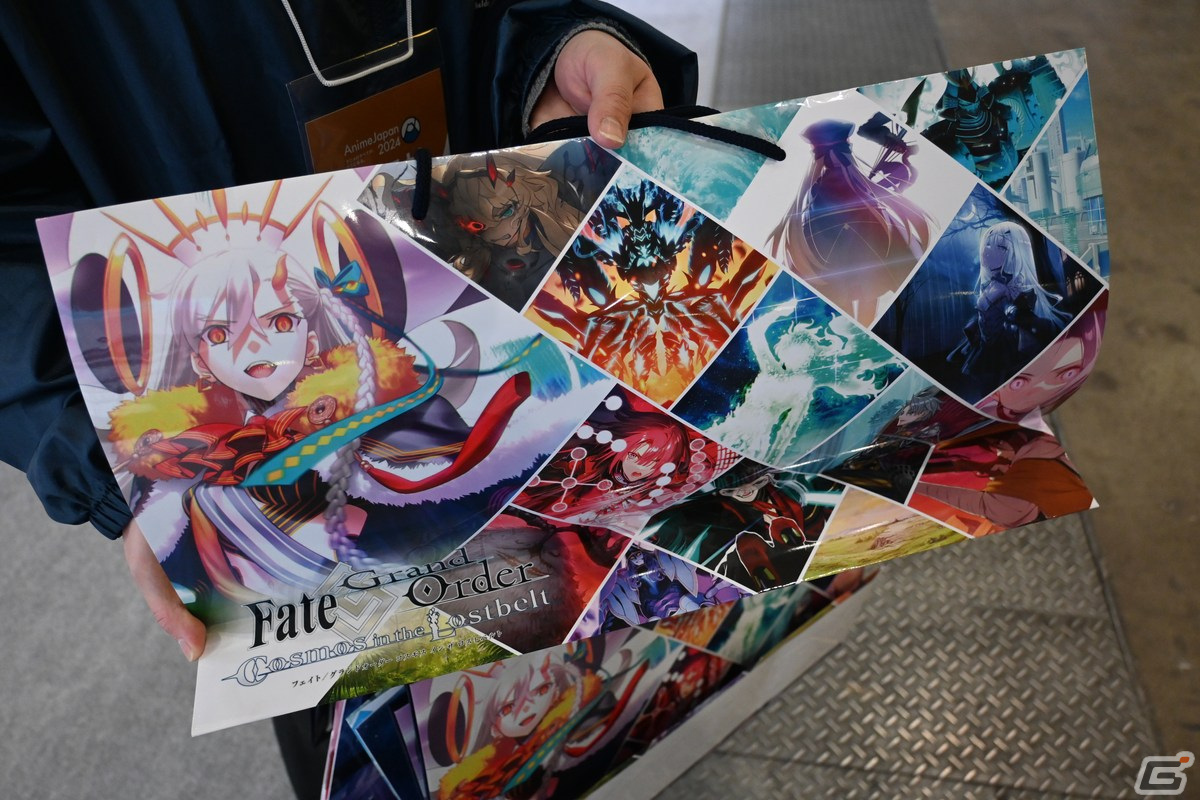 「FGO」ブースにはオベロンの衣装、伊吹童子（セイバー）の宝具「神剣・草那芸之大刀」が登場！【AnimeJapan 2024】の画像27