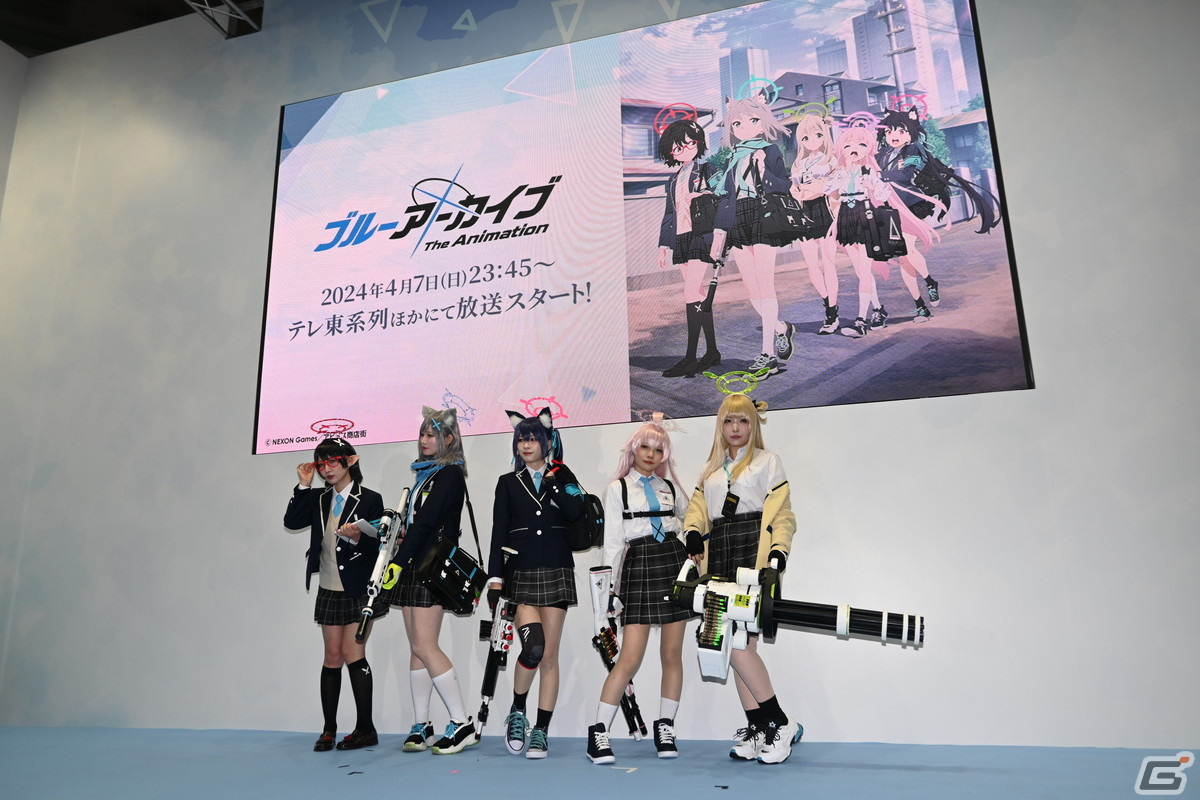 TVアニメ「ブルーアーカイブ The Animation」一色に染まったYostarブースをレポート!【AnimeJapan 2024】の画像