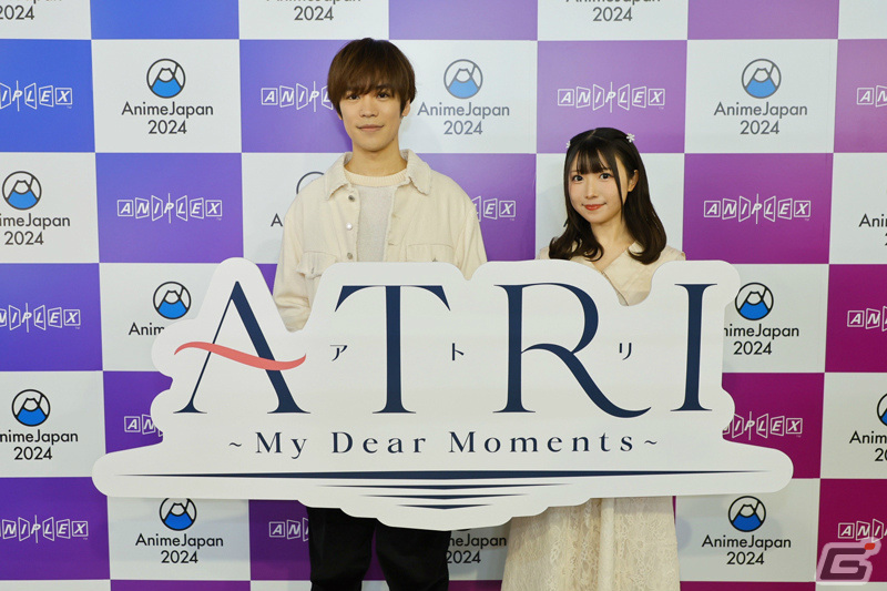 アニメ「ATRI -My Dear Moments-」小野賢章さん、赤尾ひかるさんが作品の魅力を紹介！AnimeJapan 2024のステージレポートが公開の画像