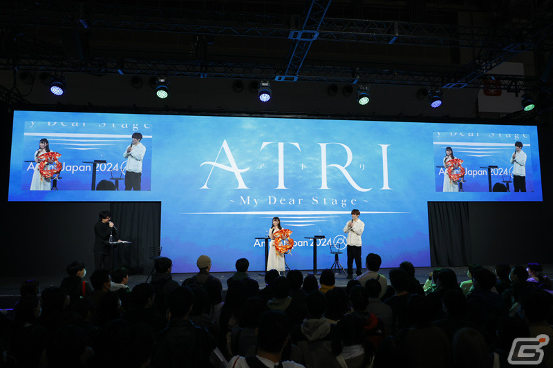 アニメ「ATRI -My Dear Moments-」小野賢章さん、赤尾ひかるさんが作品の魅力を紹介！AnimeJapan 2024のステージレポートが公開の画像5