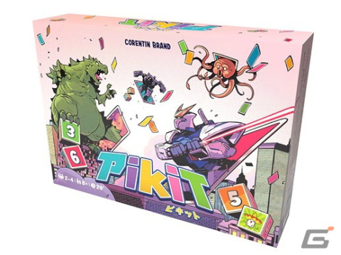 怪獣大決戦カードゲーム「ピキット」日本語版が2024年4月上旬に発売！ダイスを振って「カイジュウ」や「メカ」を召喚しようの画像1
