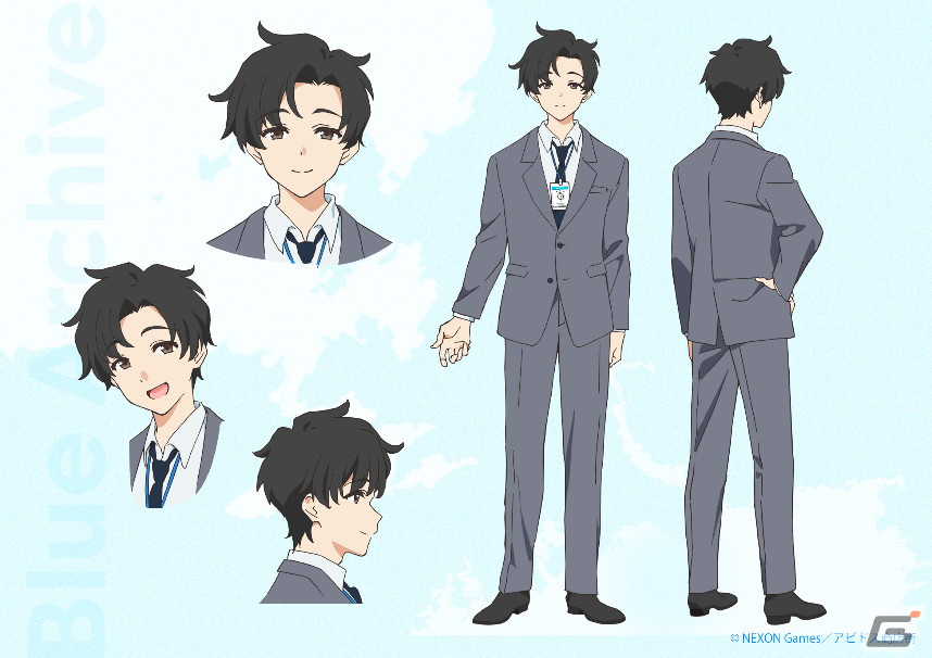 TVアニメ「ブルーアーカイブ The Animation」放送直前PVが公開!先生(CV:坂田将吾)などのプロフィールもの画像
