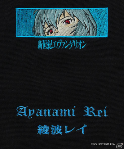 綾波レイヱヴァンゲリヲンEVA-01 Flower EmbroideryMA-1（新世紀  